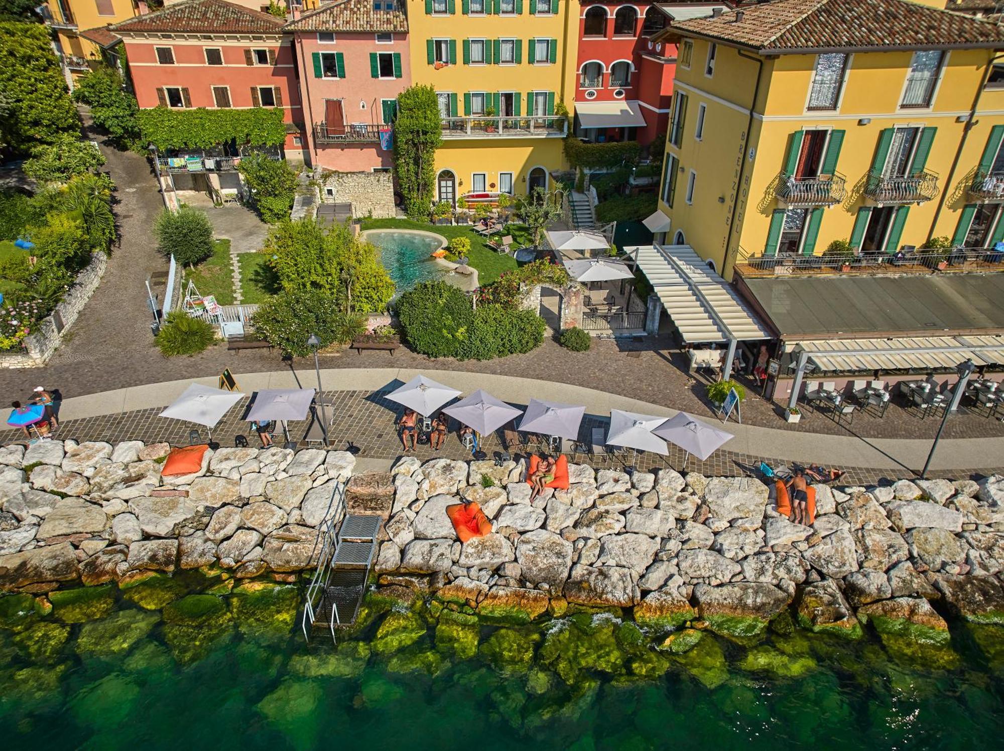 Lake Front Hotel Brenzone Exterior foto