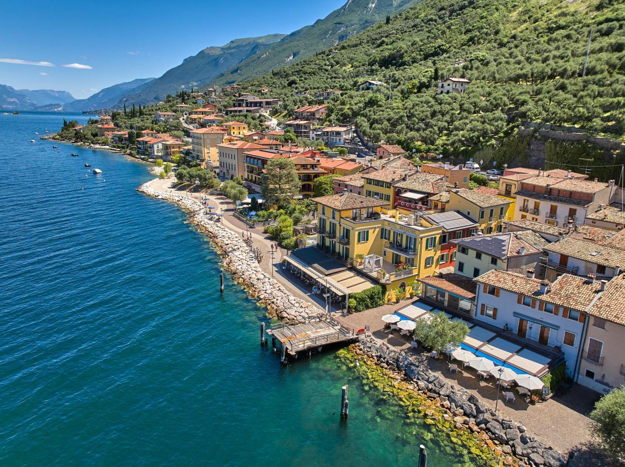 Lake Front Hotel Brenzone Exterior foto