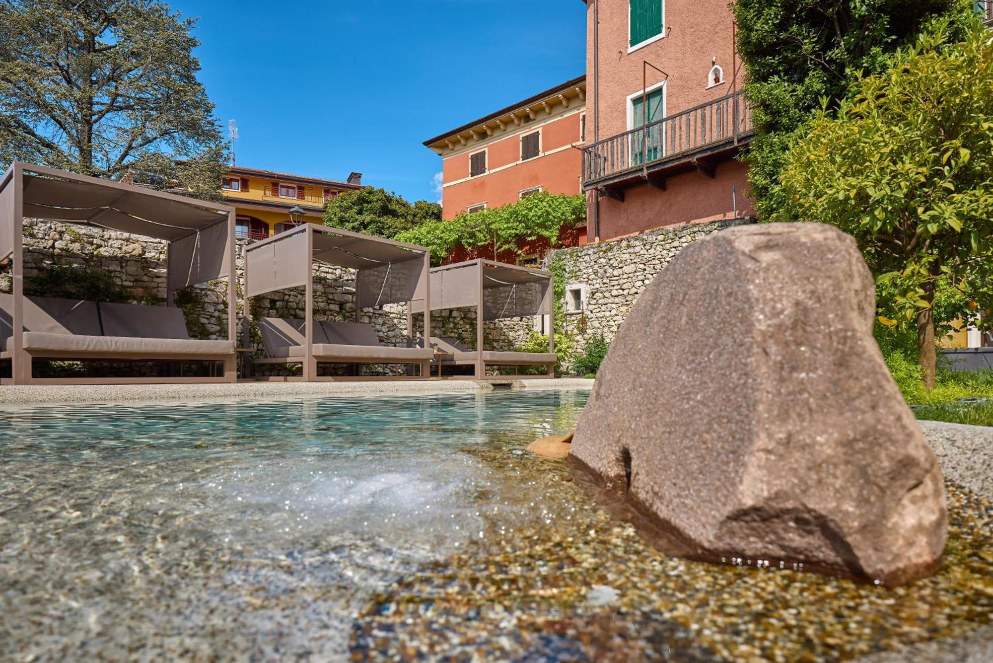 Lake Front Hotel Brenzone Exterior foto