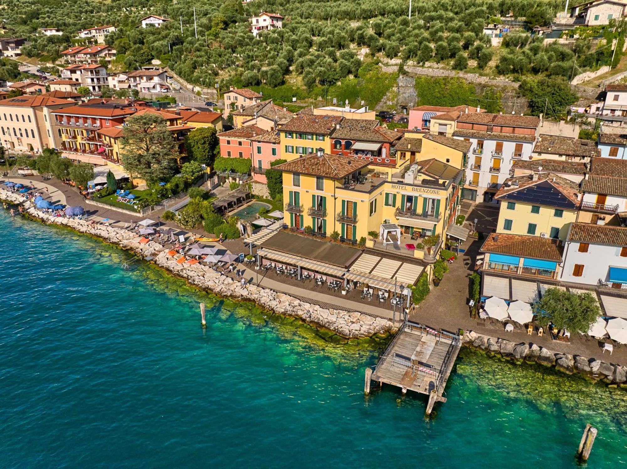 Lake Front Hotel Brenzone Exterior foto